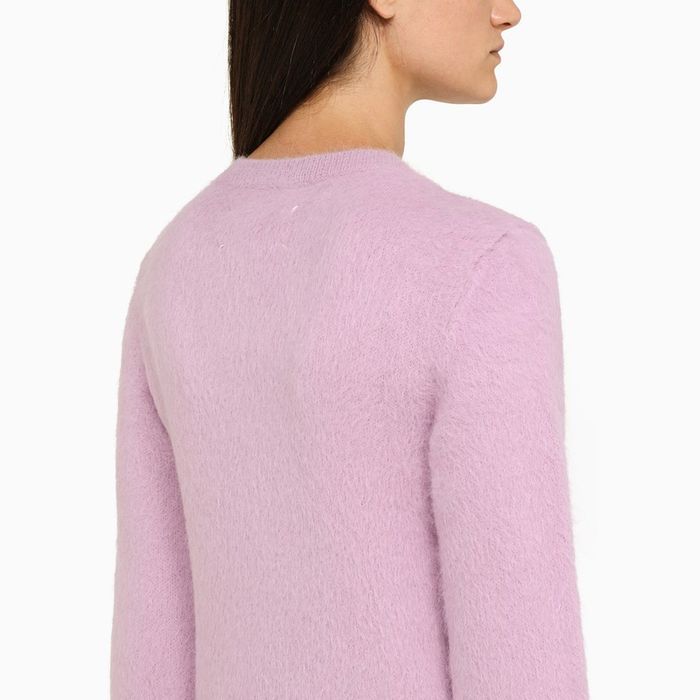 Maison Margiela Maison Margiela Acid Wash Angora Cardigan Grailed