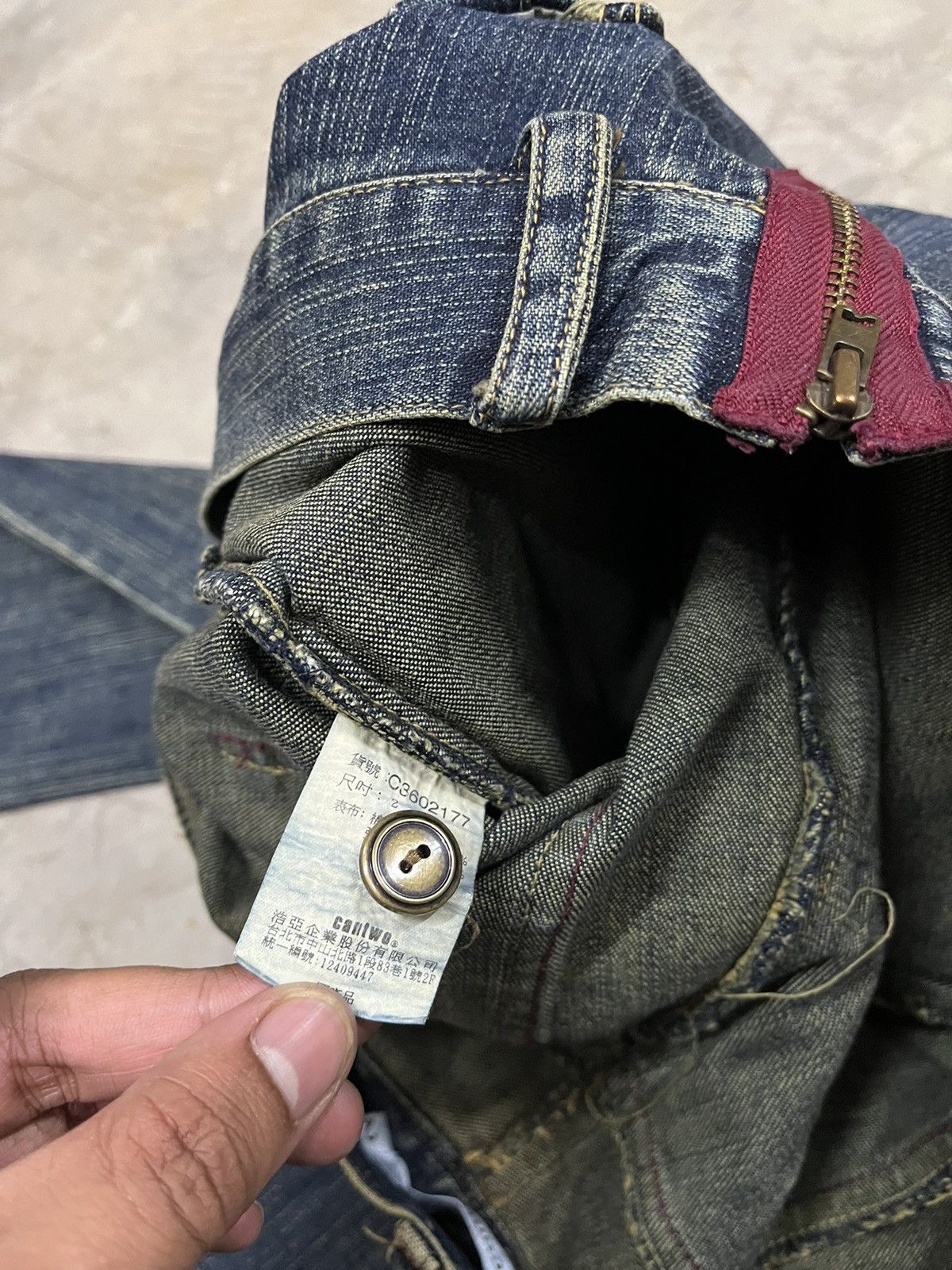Tornado Mart Japanese cantwo flare jeans rare zipper denim low rise Size US 28 / EU 44 - 10 Thumbnail
