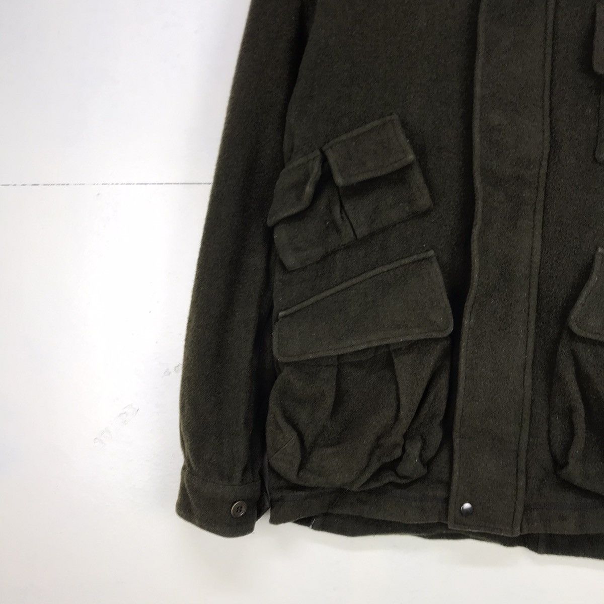 CABANE de ZUCCa Cabane De Zucca by Issey Miyake Tactical Multi-pockets Wool Size US S / EU 44-46 / 1 - 5 Thumbnail