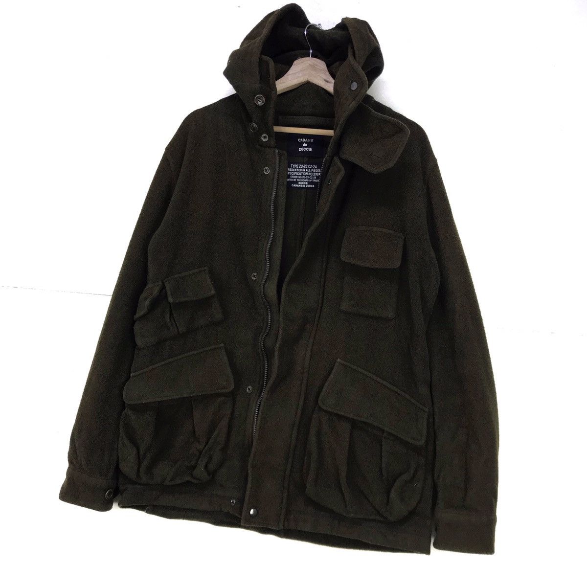 CABANE de ZUCCa Cabane De Zucca by Issey Miyake Tactical Multi-pockets Wool Size US S / EU 44-46 / 1 - 2 Thumbnail