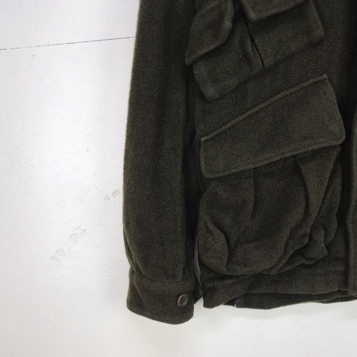 CABANE de ZUCCa Cabane De Zucca by Issey Miyake Tactical Multi-pockets Wool Size US S / EU 44-46 / 1 - 9 Thumbnail