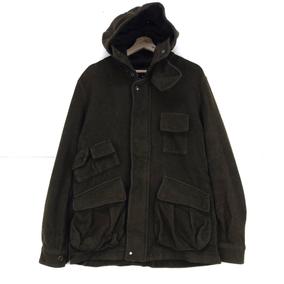 CABANE de ZUCCa Cabane De Zucca by Issey Miyake Tactical Multi-pockets Wool Size US S / EU 44-46 / 1 - 3 Thumbnail