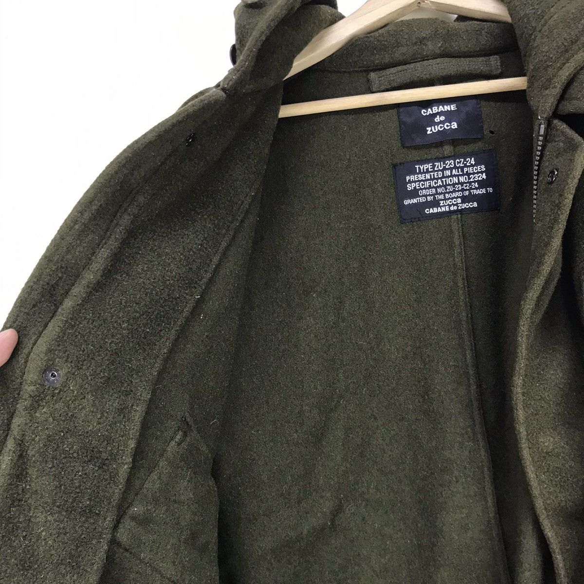 CABANE de ZUCCa Cabane De Zucca by Issey Miyake Tactical Multi-pockets Wool Size US S / EU 44-46 / 1 - 25 Thumbnail