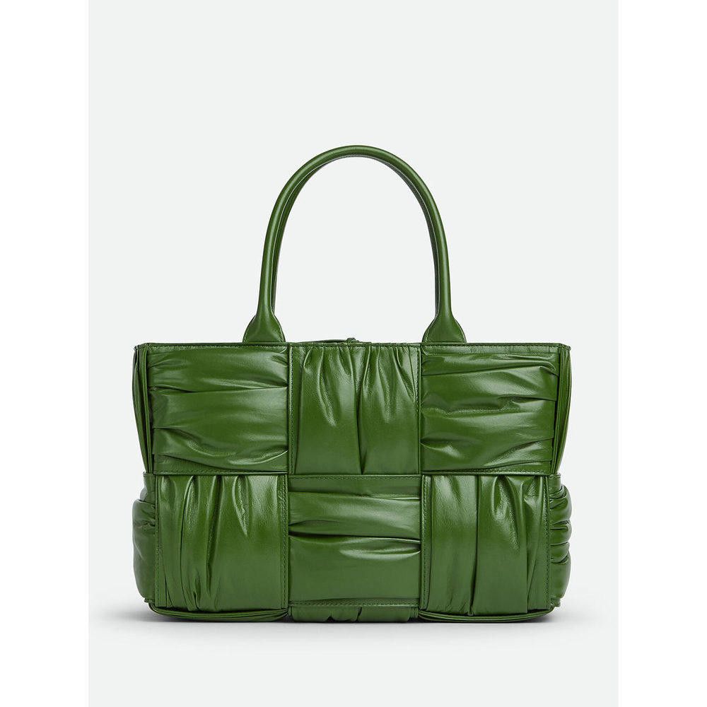 BOTTEGA VENETA ARCO GREEN SMALL TOTE