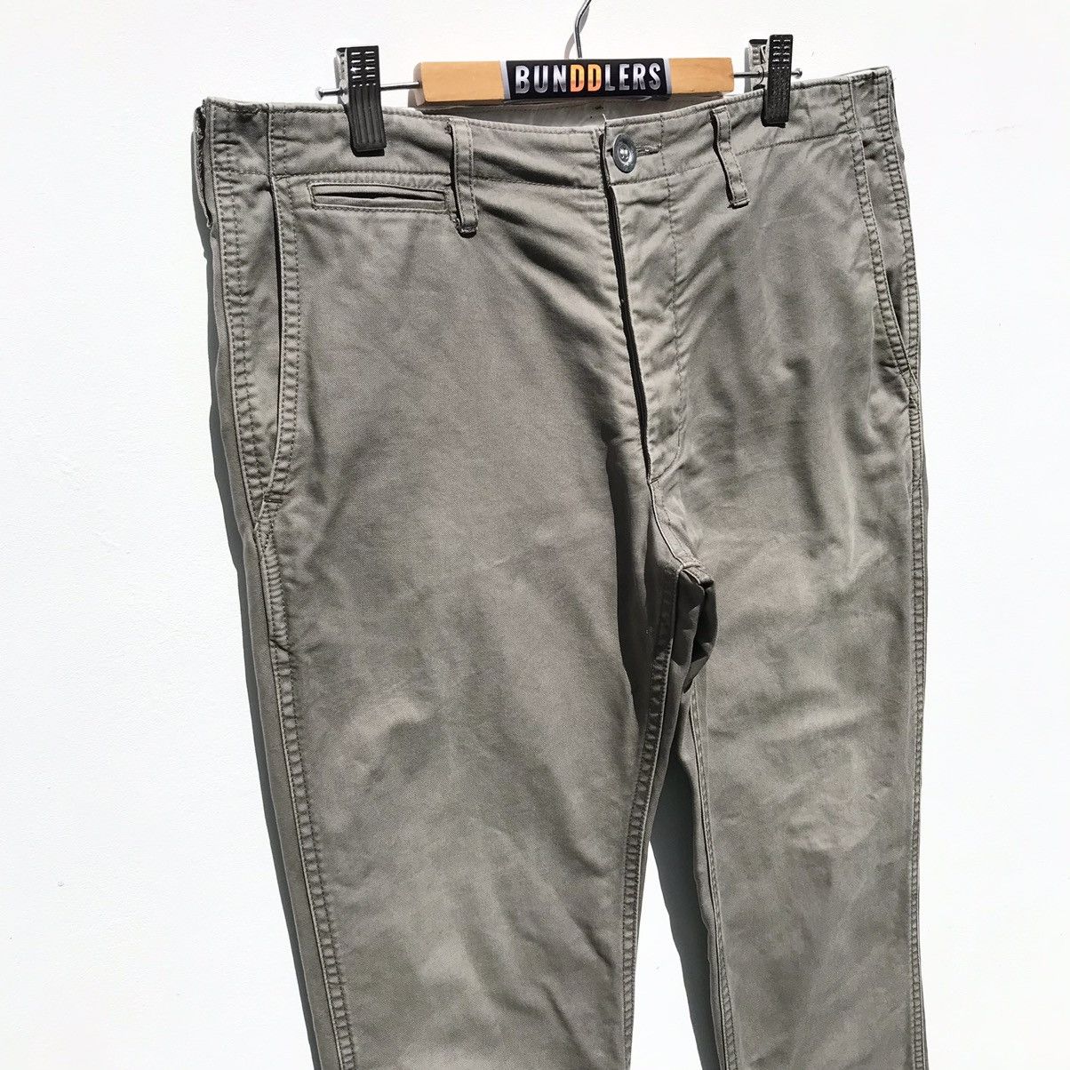 Japanese Brand × Visvim 🔥Distressed🔥Visvim Japan Buckle Back Pants Japanese Brand Size US 32 / EU 48 - 9 Thumbnail