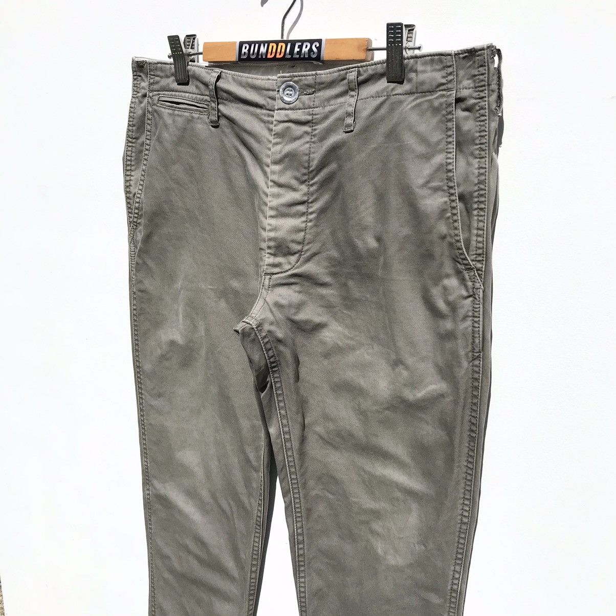 Japanese Brand × Visvim 🔥Distressed🔥Visvim Japan Buckle Back Pants Japanese Brand Size US 32 / EU 48 - 10 Thumbnail