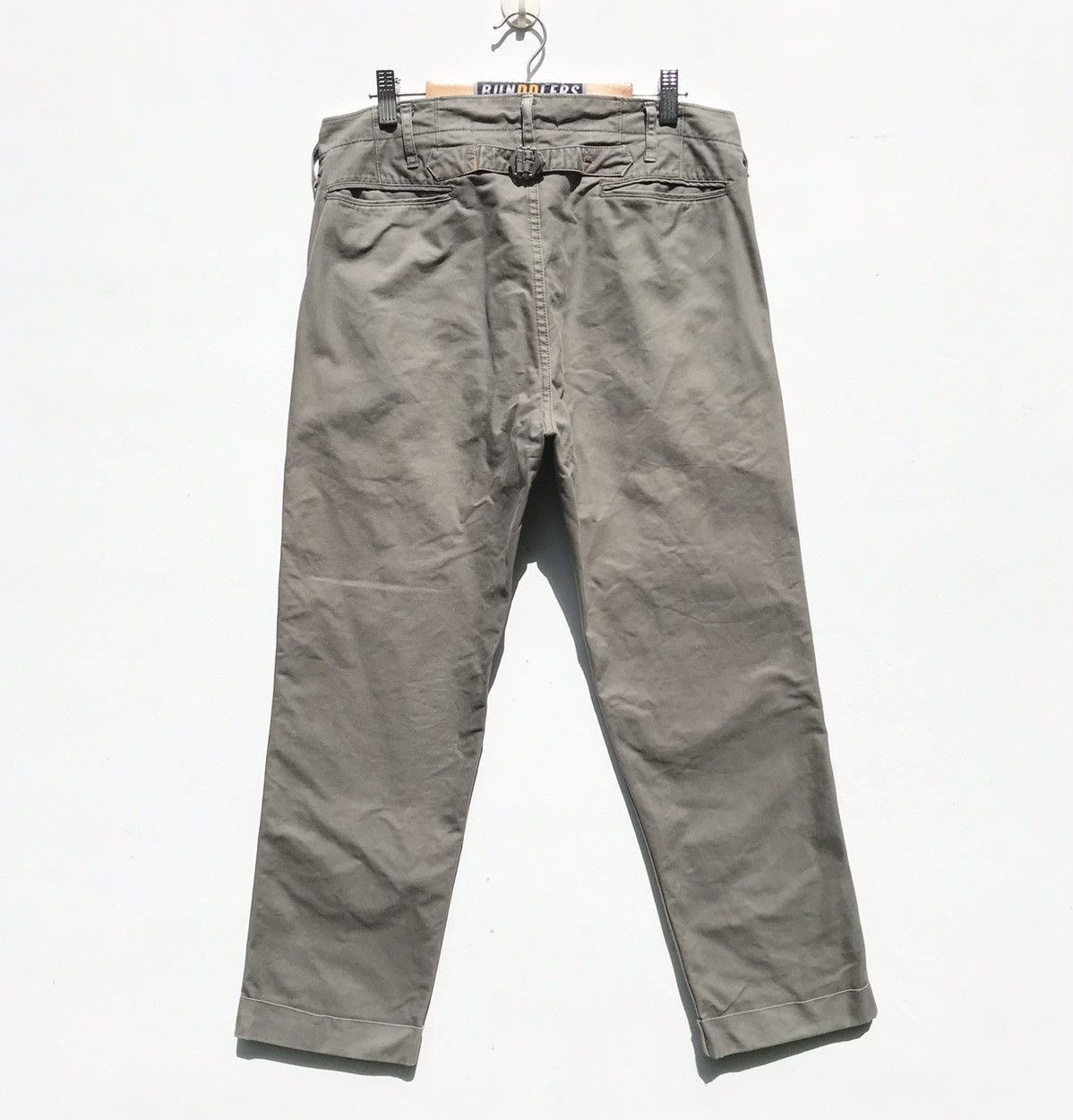 Japanese Brand × Visvim 🔥Distressed🔥Visvim Japan Buckle Back Pants Japanese Brand Size US 32 / EU 48 - 1 Thumbnail
