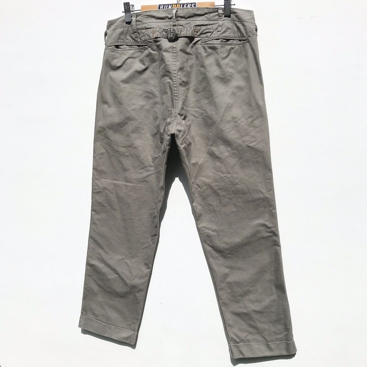 Japanese Brand × Visvim 🔥Distressed🔥Visvim Japan Buckle Back Pants Japanese Brand Size US 32 / EU 48 - 3 Thumbnail