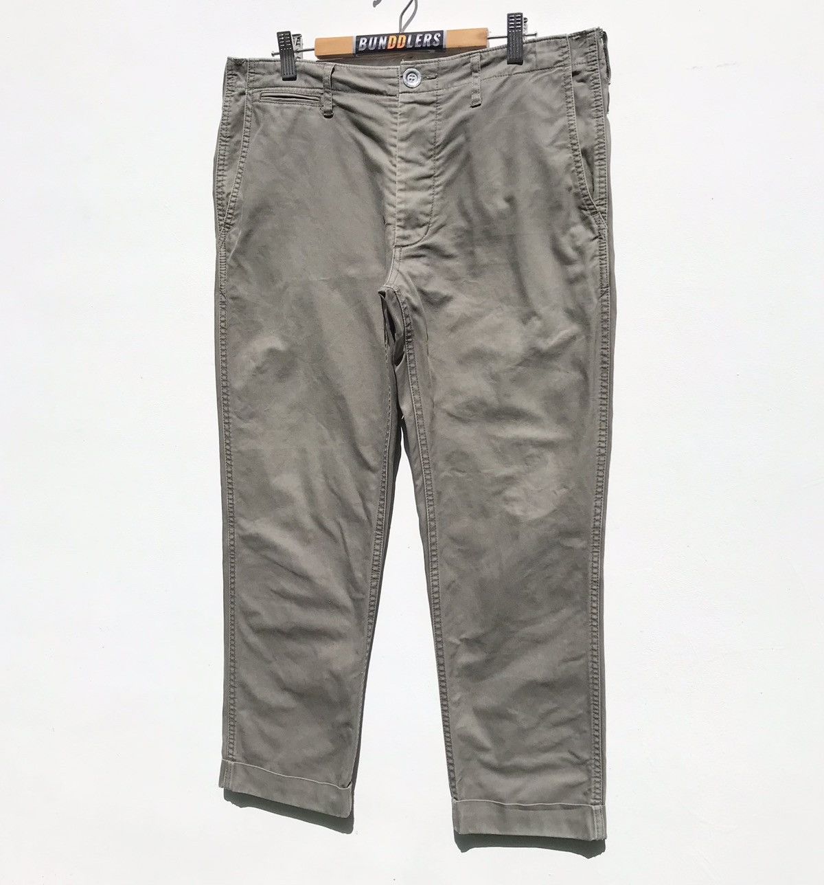 Japanese Brand × Visvim 🔥Distressed🔥Visvim Japan Buckle Back Pants Japanese Brand Size US 32 / EU 48 - 5 Thumbnail