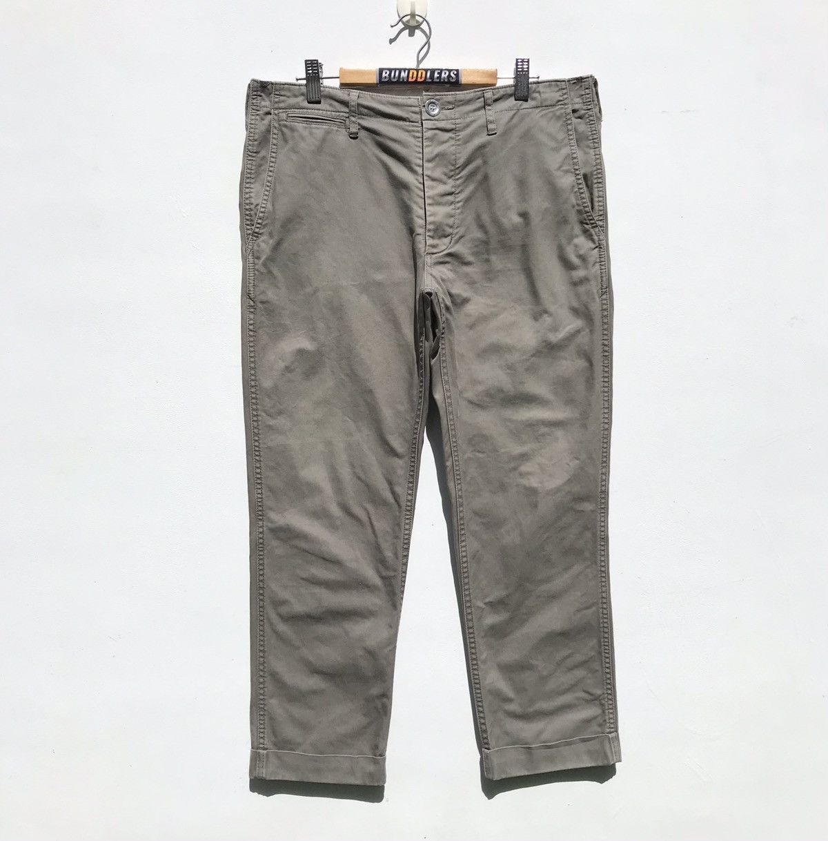 Japanese Brand × Visvim 🔥Distressed🔥Visvim Japan Buckle Back Pants Japanese Brand Size US 32 / EU 48 - 2 Thumbnail