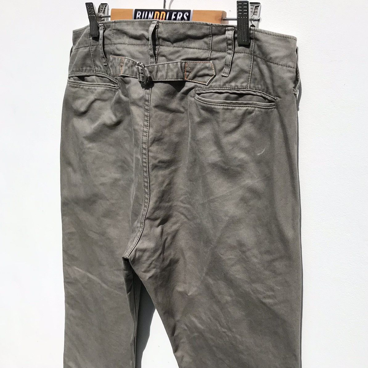 Japanese Brand × Visvim 🔥Distressed🔥Visvim Japan Buckle Back Pants Japanese Brand Size US 32 / EU 48 - 8 Thumbnail