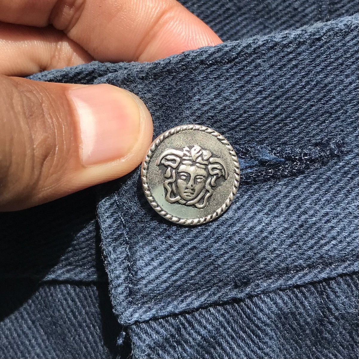 Versace × Vintage Vintage Versace Jeans Signature Versace Luxury Brand Size 27" / US 4 / IT 40 - 13 Thumbnail