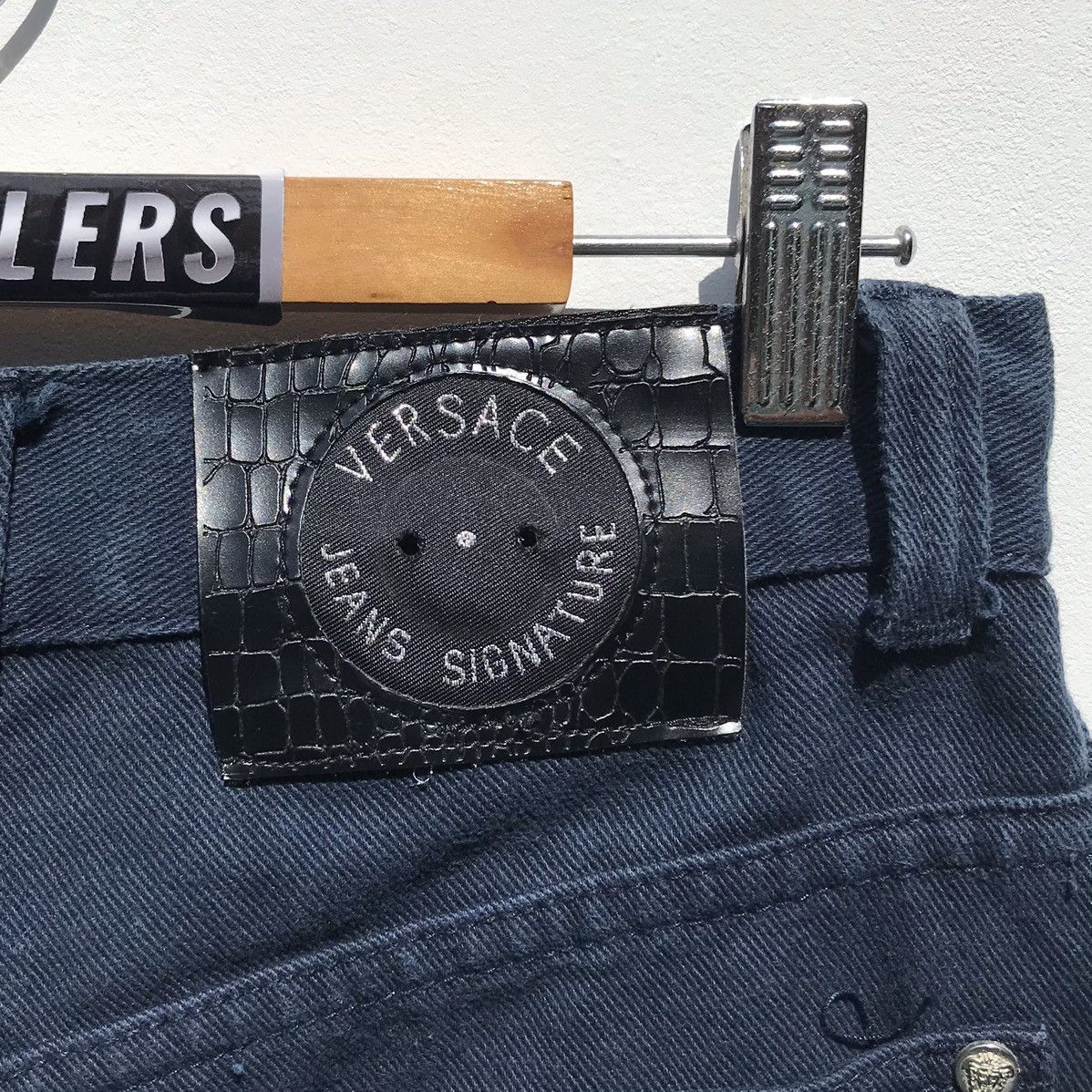 Versace × Vintage Vintage Versace Jeans Signature Versace Luxury Brand Size 27" / US 4 / IT 40 - 16 Thumbnail