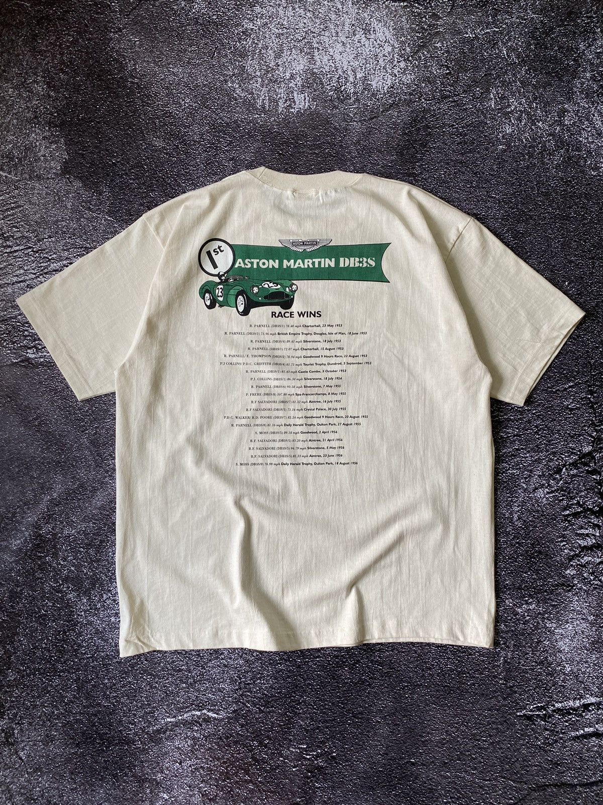 image of Racing 90's David Brown Aston Martin Db3S Race T-Shirt, Men's (Size XL)