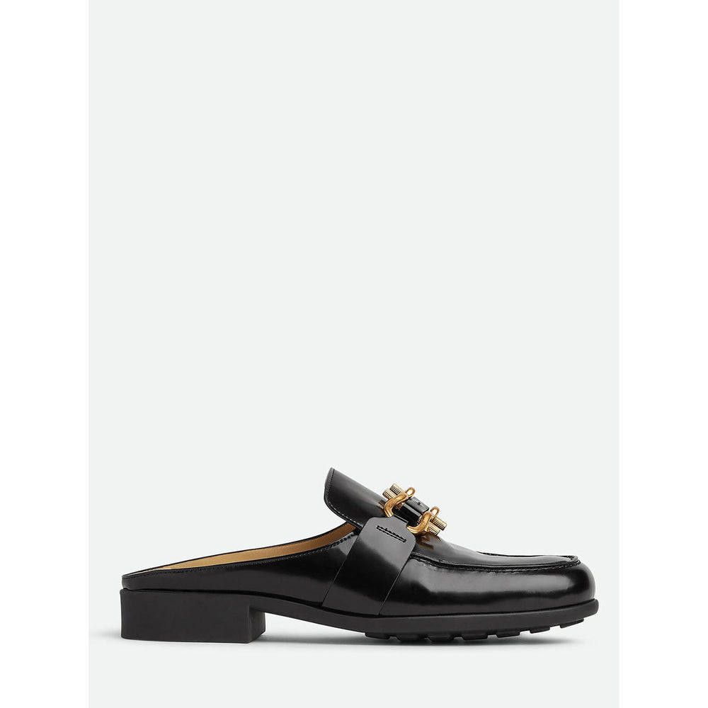BOTTEGA VENETA SABOT MEN LEATHER MULES SIZE 43