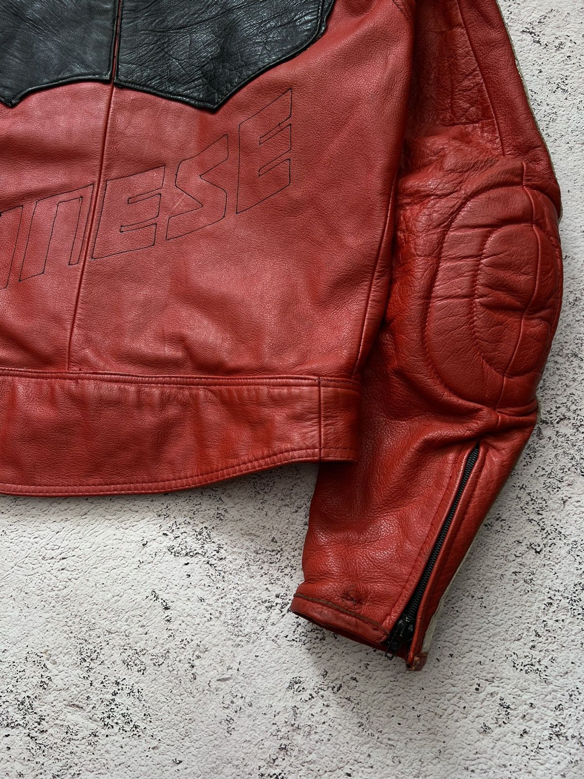 Dainese × Vintage Dainese Moto Racing / Motorcycle Leather Jacket Vintage Size S / US 4 / IT 40 - 16 Thumbnail