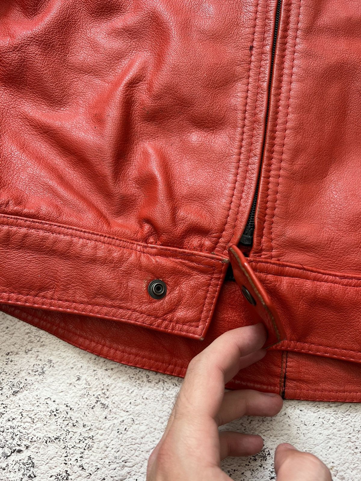 Dainese × Vintage Dainese Moto Racing / Motorcycle Leather Jacket Vintage Size S / US 4 / IT 40 - 6 Thumbnail