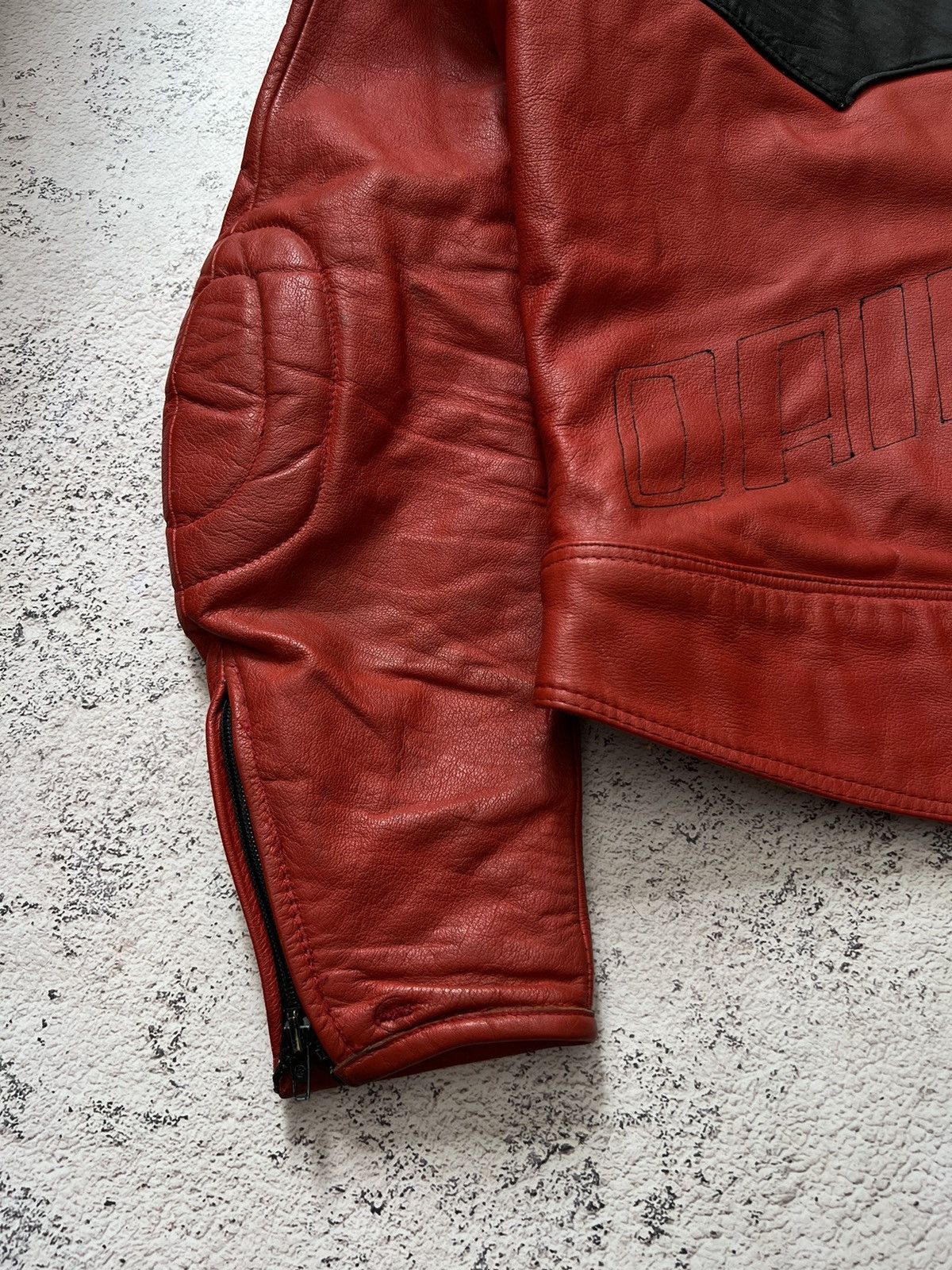 Dainese × Vintage Dainese Moto Racing / Motorcycle Leather Jacket Vintage Size S / US 4 / IT 40 - 15 Thumbnail