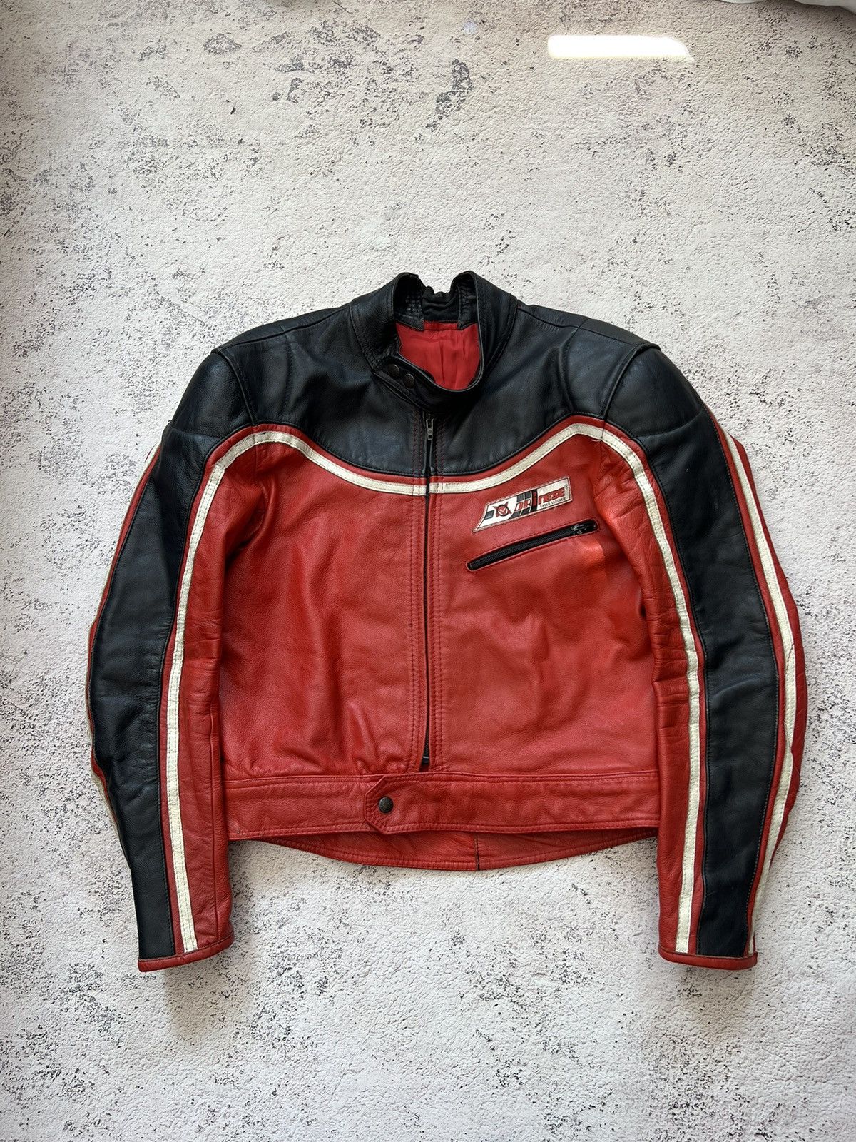 Dainese × Vintage Dainese Moto Racing / Motorcycle Leather Jacket Vintage Size S / US 4 / IT 40 - 1 Thumbnail