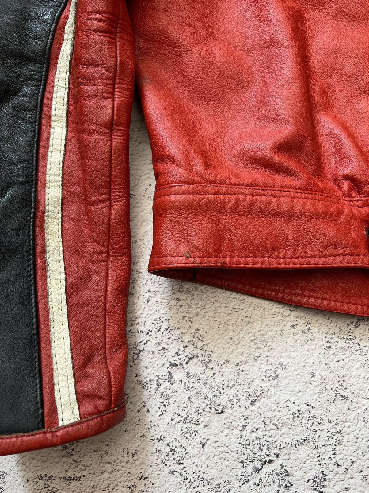 Dainese × Vintage Dainese Moto Racing / Motorcycle Leather Jacket Vintage Size S / US 4 / IT 40 - 10 Thumbnail