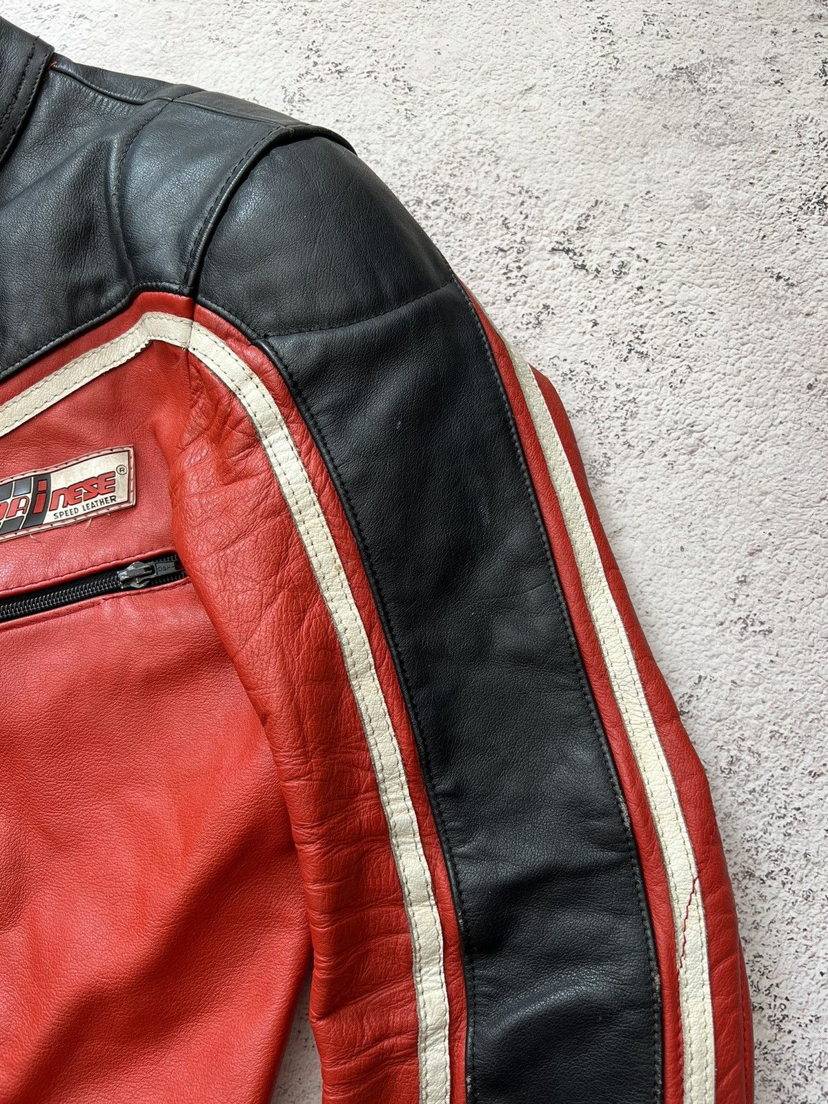 Dainese × Vintage Dainese Moto Racing / Motorcycle Leather Jacket Vintage Size S / US 4 / IT 40 - 7 Thumbnail