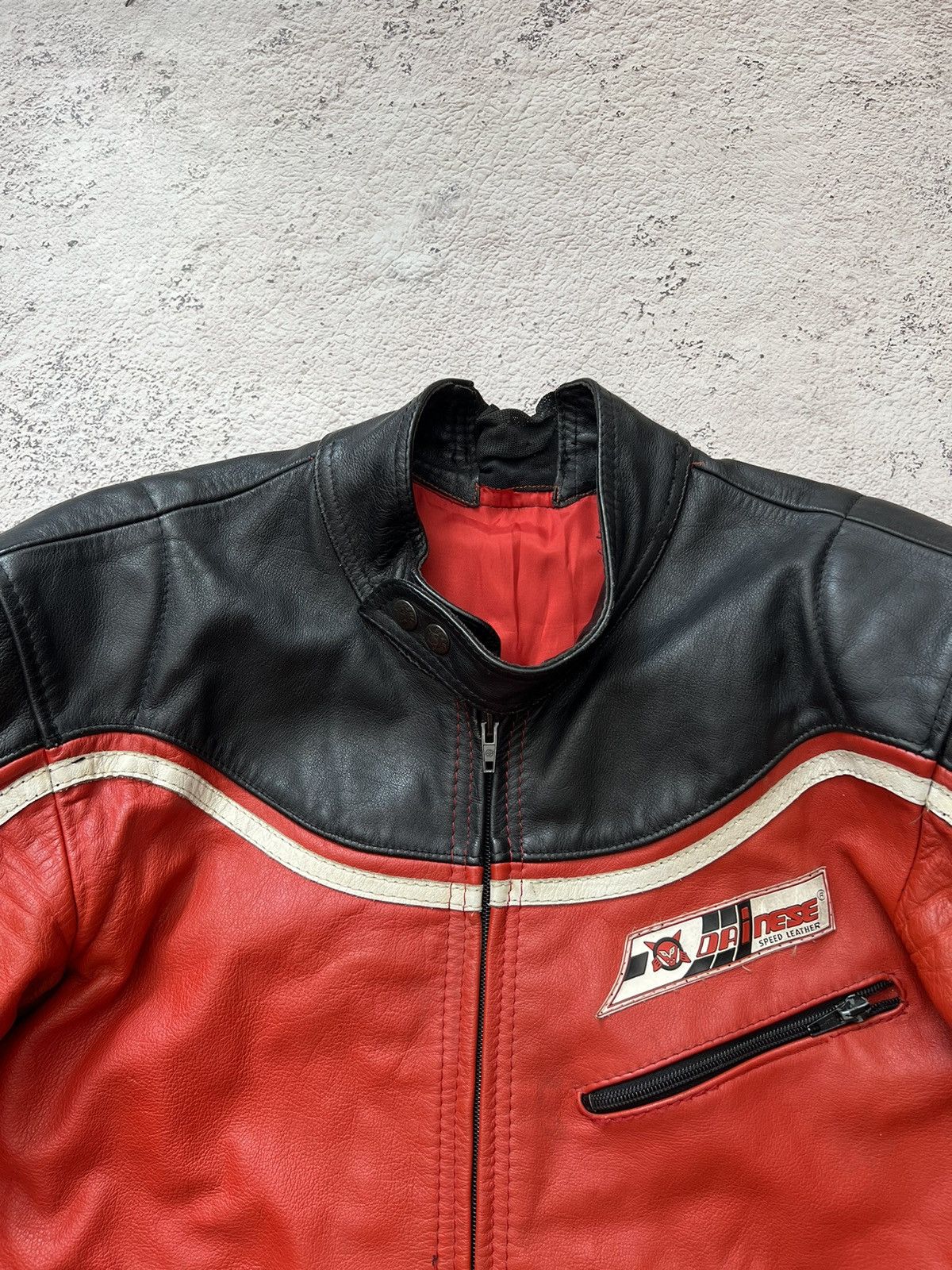 Dainese × Vintage Dainese Moto Racing / Motorcycle Leather Jacket Vintage Size S / US 4 / IT 40 - 4 Thumbnail