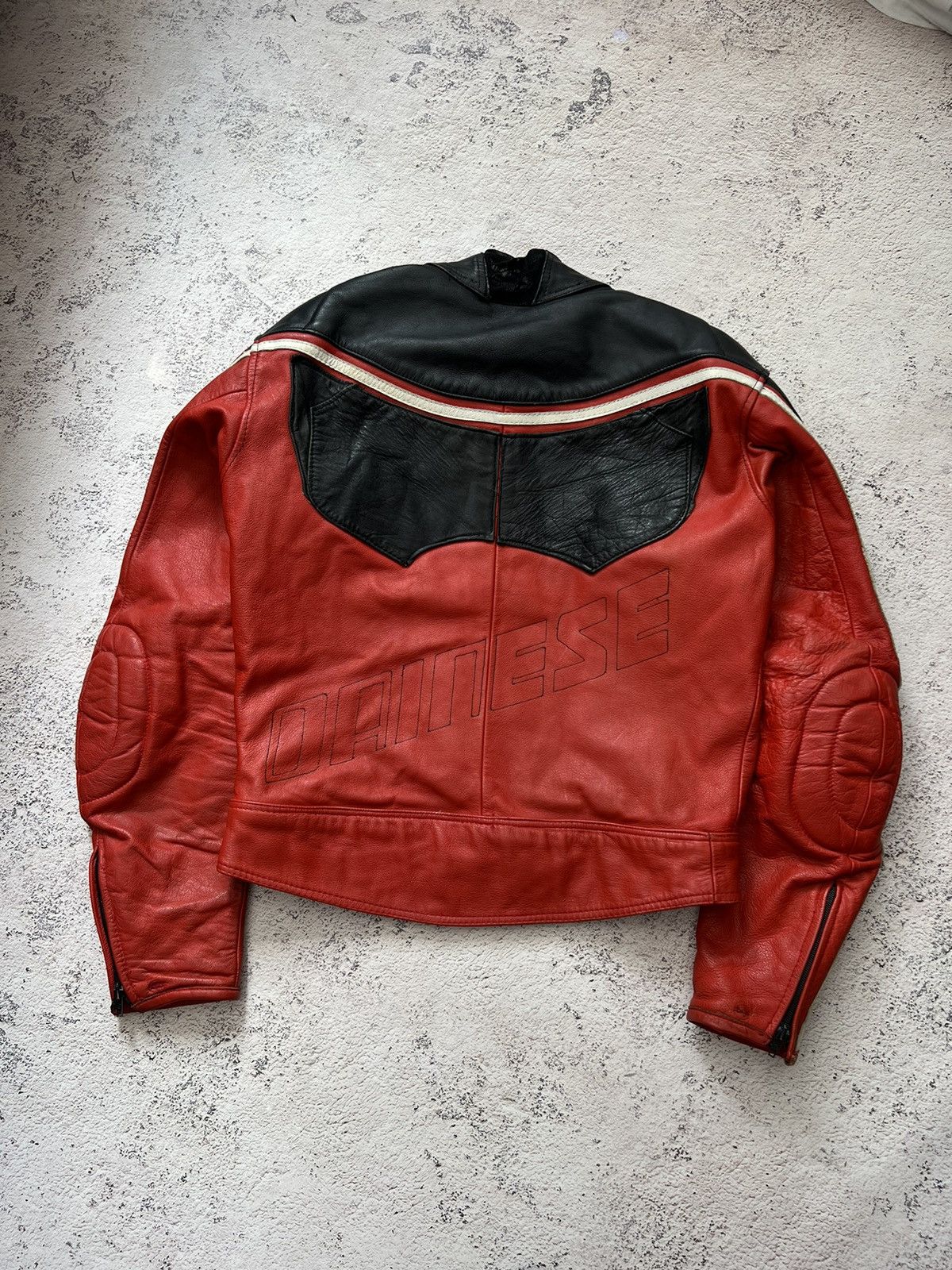 Dainese × Vintage Dainese Moto Racing / Motorcycle Leather Jacket Vintage Size S / US 4 / IT 40 - 18 Thumbnail