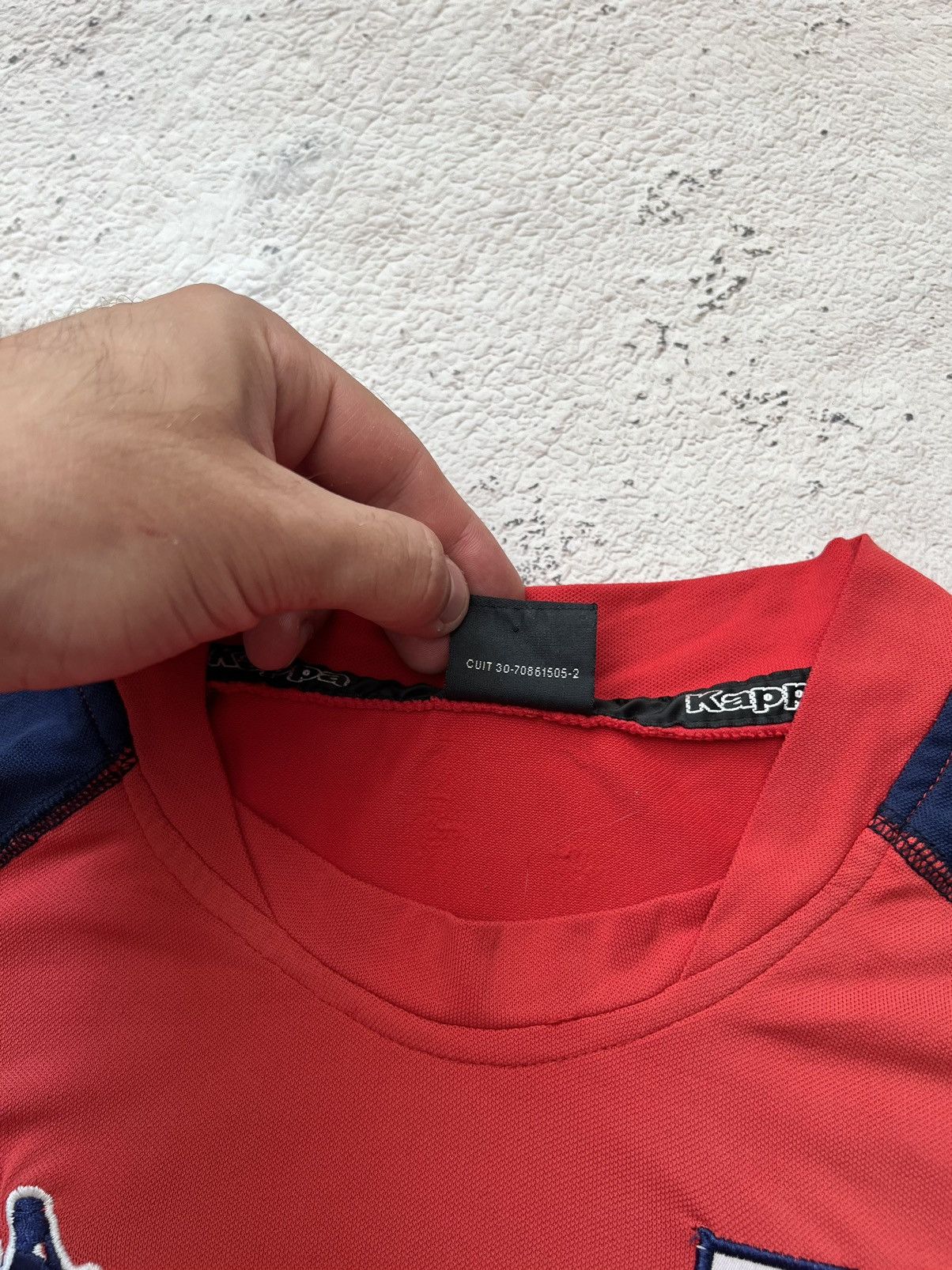 Kappa × Vintage 🏴󠁧󠁢󠁥󠁮󠁧󠁿 England Kappa Vintage Jersey / T Shirt Size US M / EU 48-50 / 2 - 6 Thumbnail