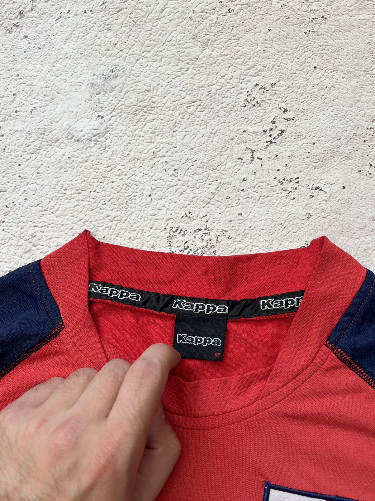 Kappa × Vintage 🏴󠁧󠁢󠁥󠁮󠁧󠁿 England Kappa Vintage Jersey / T Shirt Size US M / EU 48-50 / 2 - 7 Thumbnail