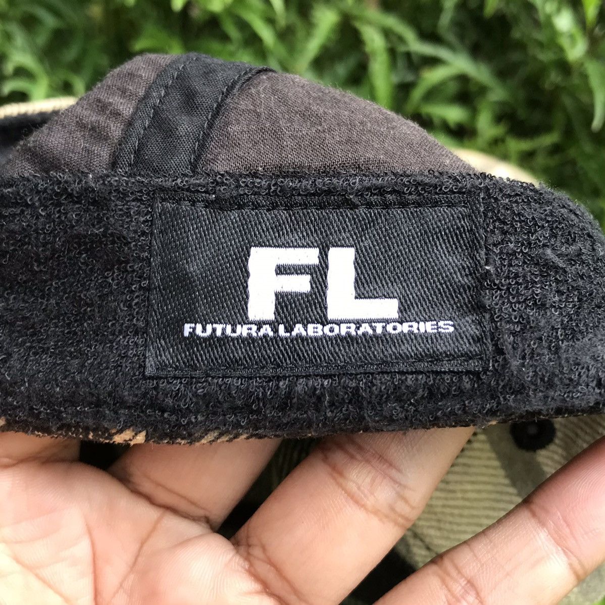 Futura Labs 5 Panel cheapest Hat PLAID Vintage