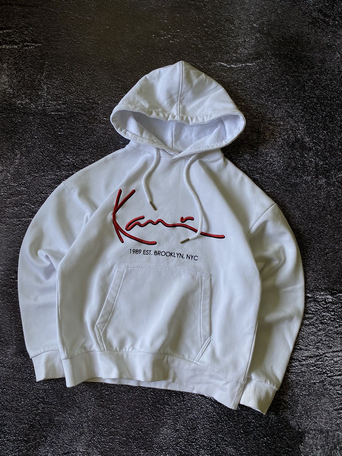 Karl Kani Vintage Karl Kani white hoodie Size US XS / EU 42 / 0 - 2 Thumbnail