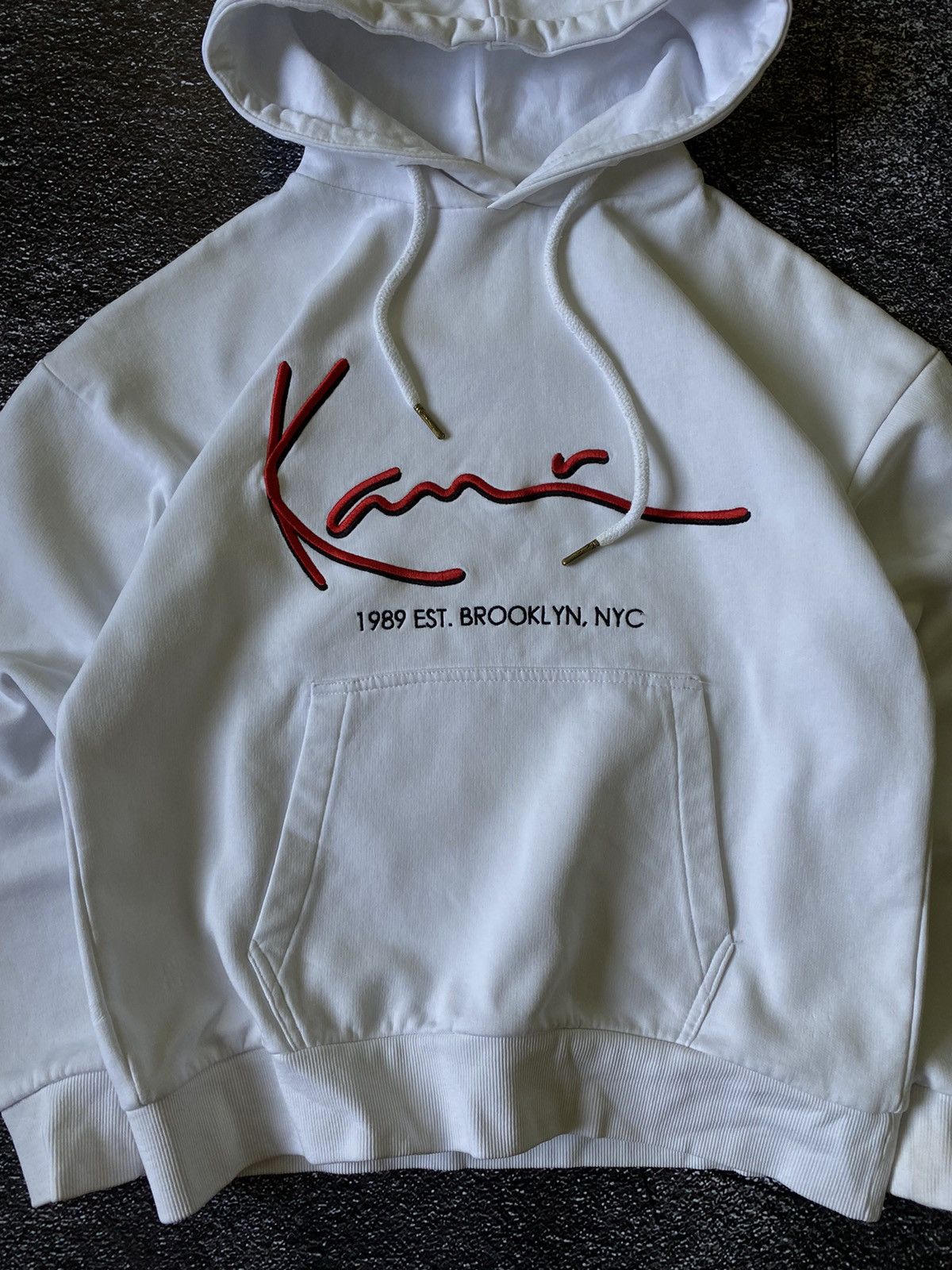Karl Kani Vintage Karl Kani white hoodie Size US XS / EU 42 / 0 - 3 Thumbnail