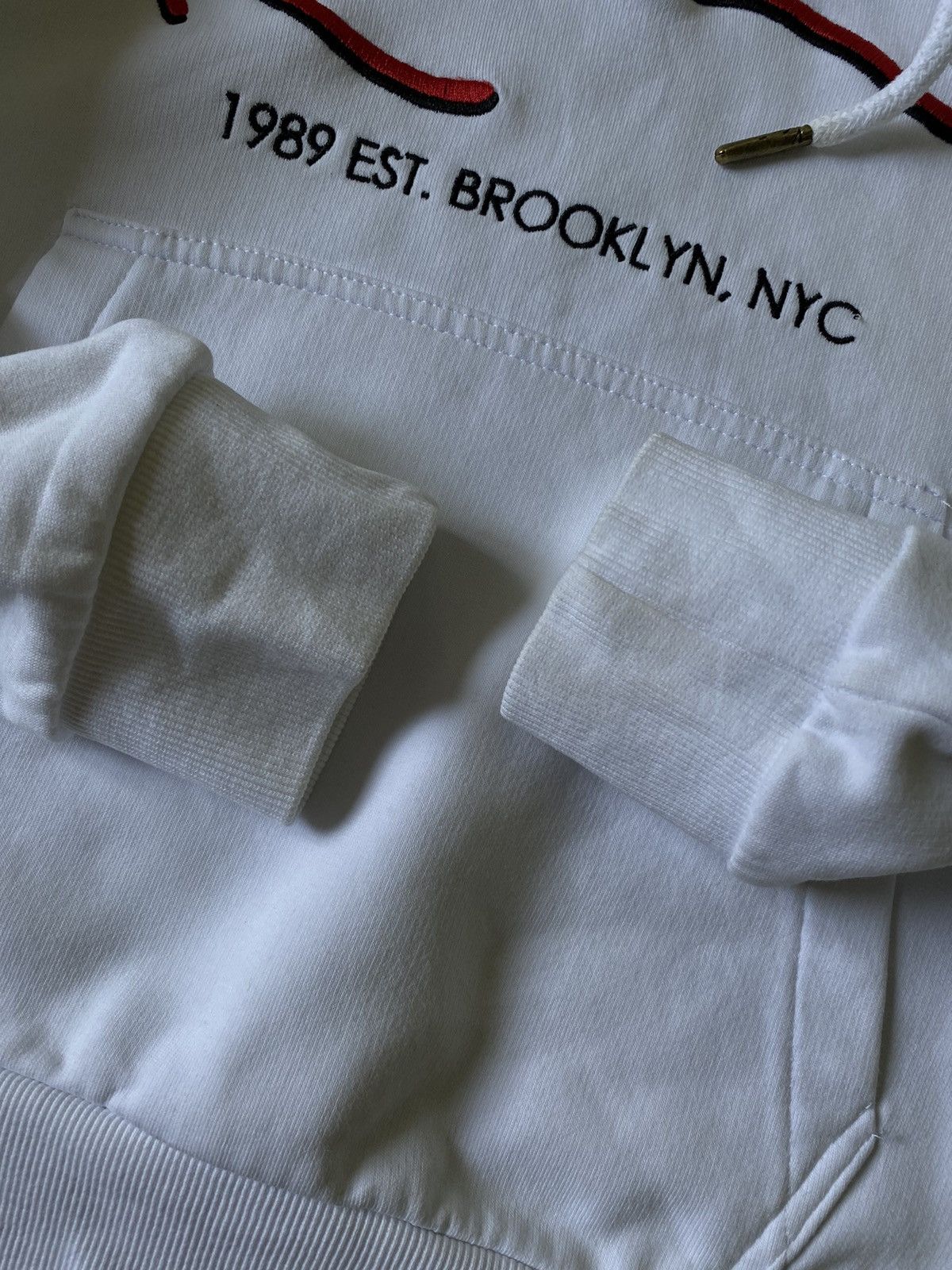 Karl Kani Vintage Karl Kani white hoodie Size US XS / EU 42 / 0 - 7 Thumbnail
