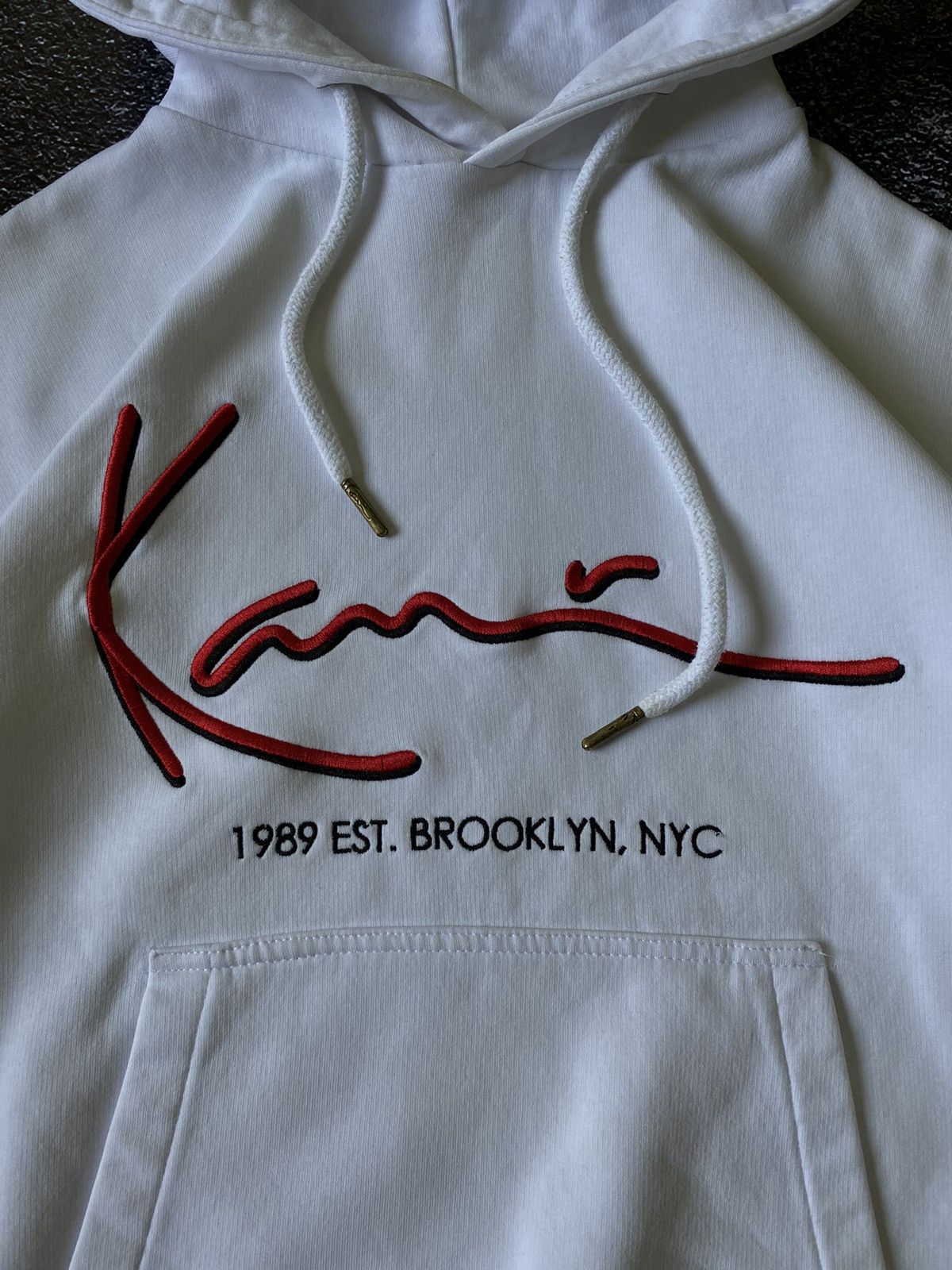 Karl Kani Vintage Karl Kani white hoodie Size US XS / EU 42 / 0 - 5 Thumbnail