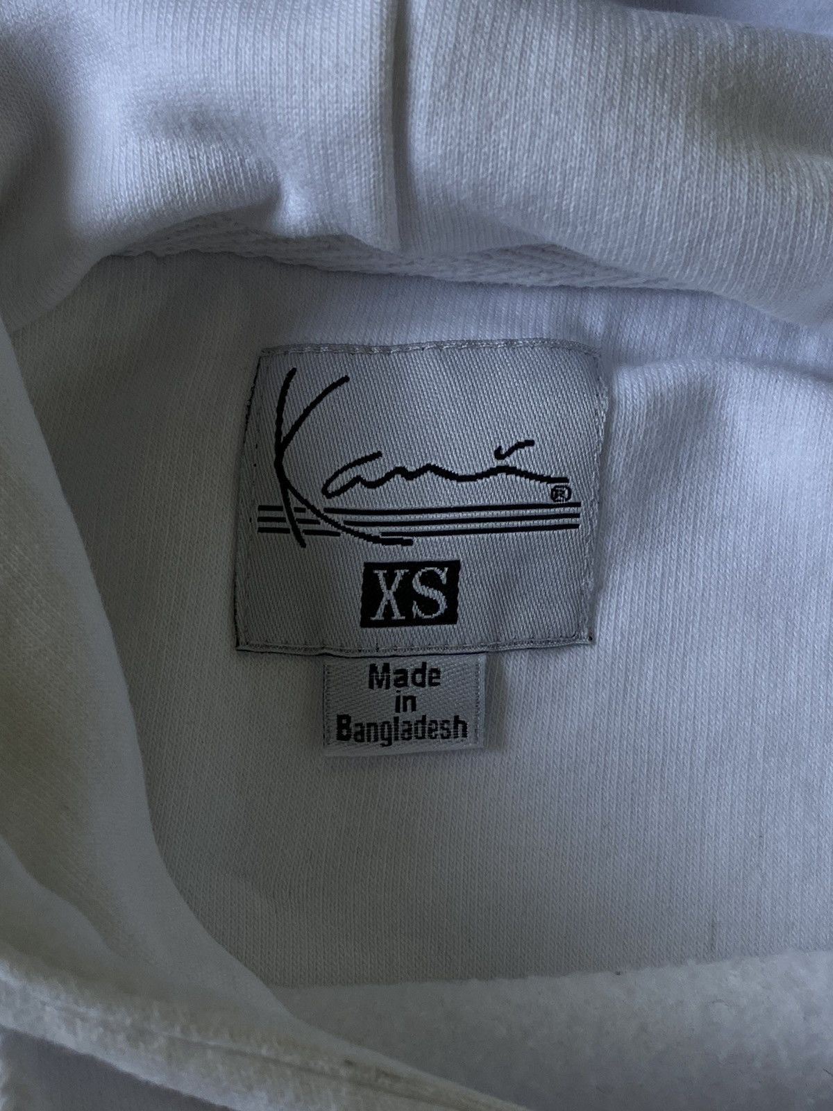 Karl Kani Vintage Karl Kani white hoodie Size US XS / EU 42 / 0 - 9 Thumbnail