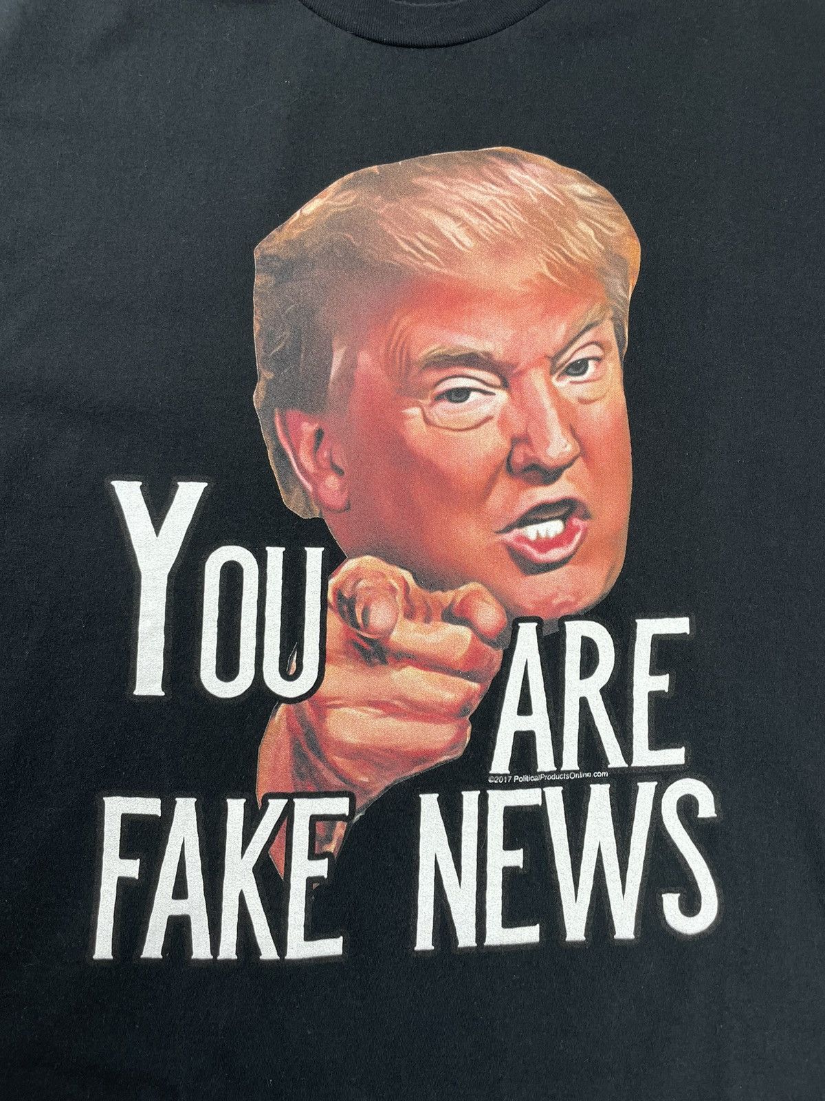 Donald Trump × President's × Vintage Vintage Donald Trump American Presidents Tee T-Shirt Size US XL / EU 56 / 4 - 4 Thumbnail