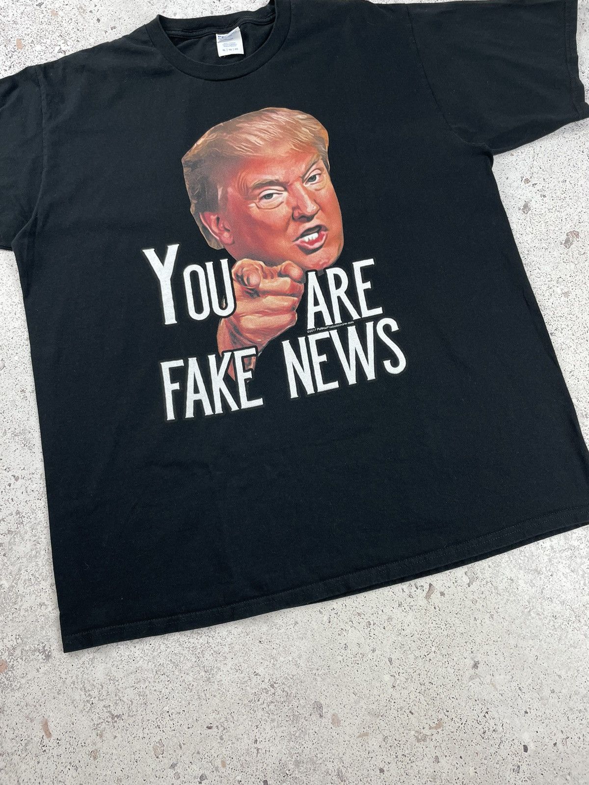 Donald Trump × President's × Vintage Vintage Donald Trump American Presidents Tee T-Shirt Size US XL / EU 56 / 4 - 3 Thumbnail