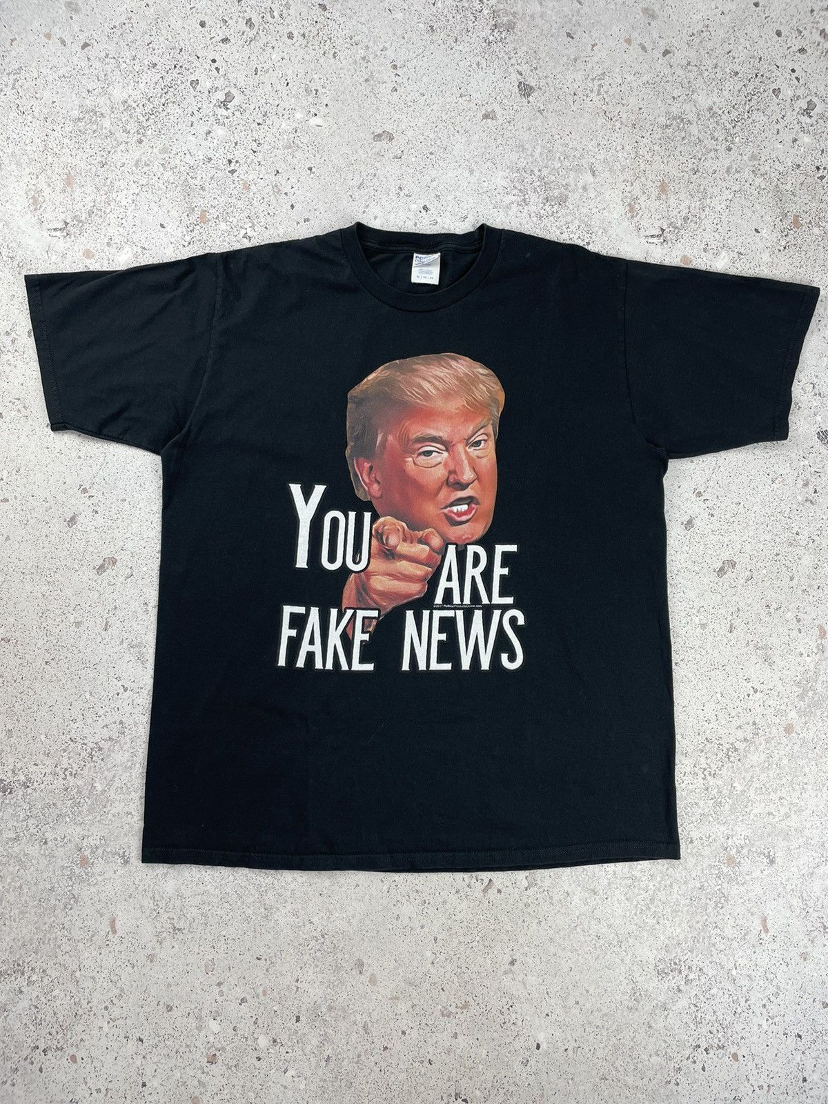 Donald Trump × President's × Vintage Vintage Donald Trump American Presidents Tee T-Shirt Size US XL / EU 56 / 4 - 1 Thumbnail