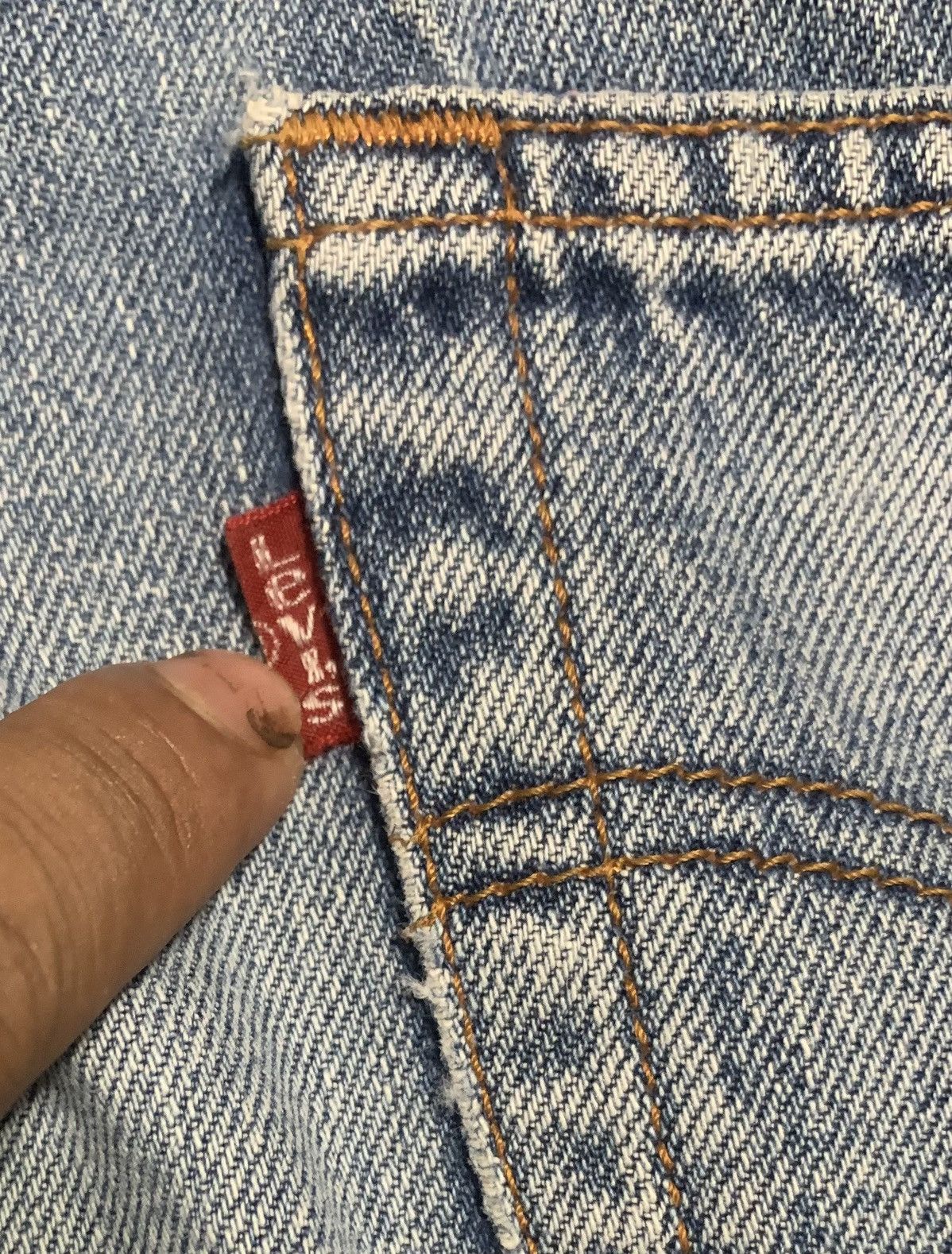 Levi's Vintage Levis 527 Flare Bell Bottom Bootcut Faded Blue Jeans Size US 30 / EU 46 - 4 Thumbnail