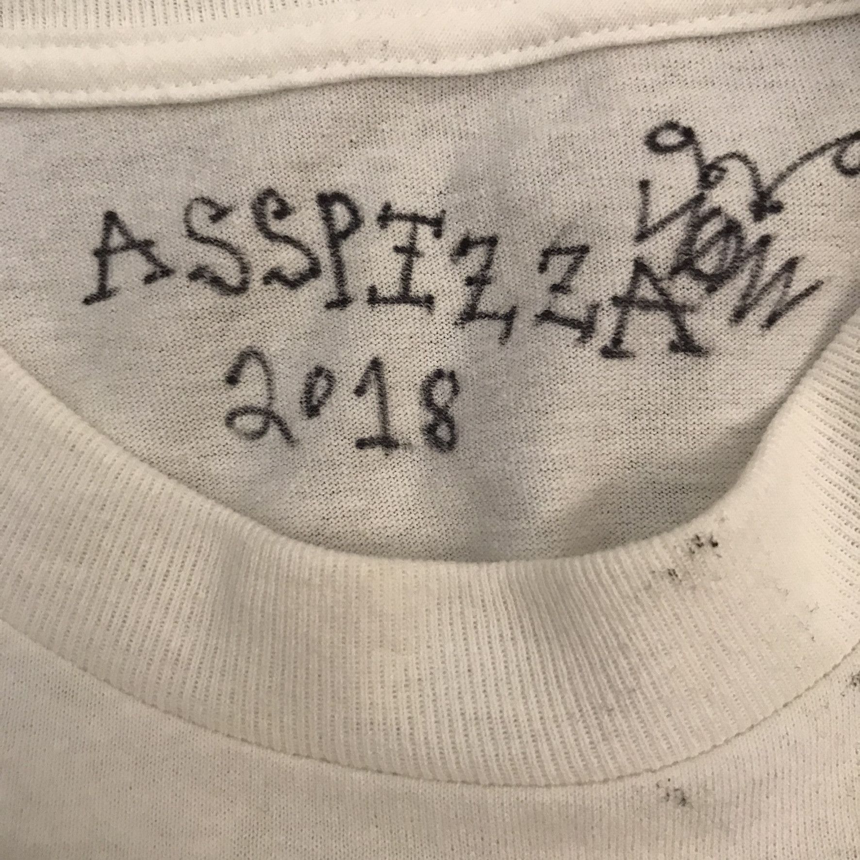 Asspizza Asspizza 2018 Tour Tee Size US L / EU 52-54 / 3 - 3 Thumbnail