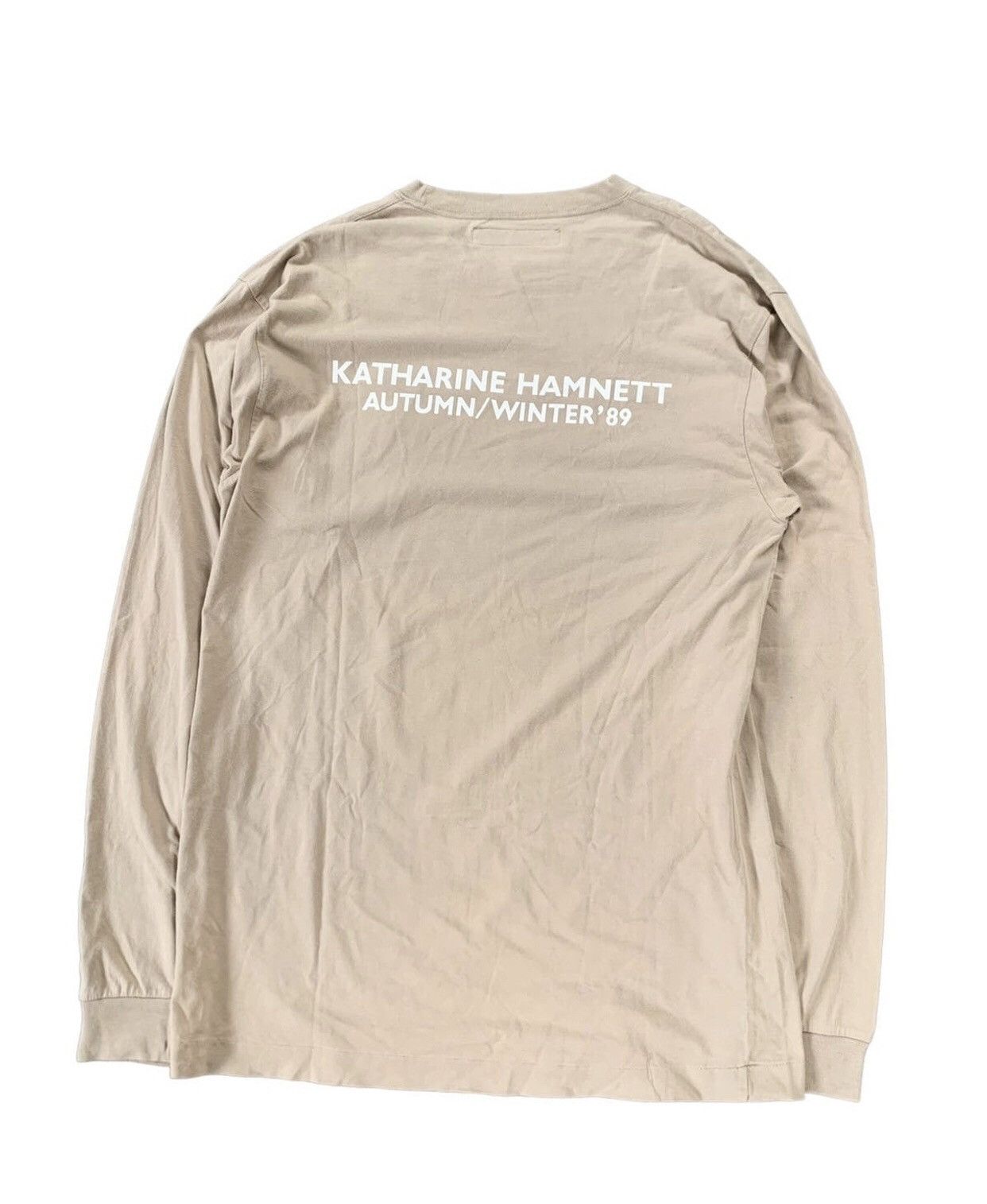 If Six Was Nine Katharine Hamnett London Long Sleeve Punk Style Shirt Size US M / EU 48-50 / 2 - 7 Thumbnail