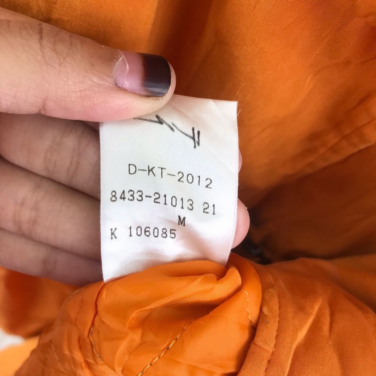 Vintage 90s ENRICO COVERI Italian Brand Orange Long Coat