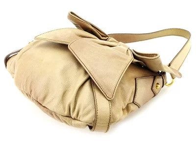 Yves Yves Saint Laurent Shoulder Bag Back One Shoulder Leather