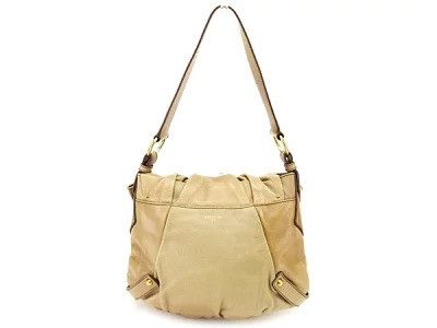 Yves Yves Saint Laurent Shoulder Bag Back One Shoulder Leather