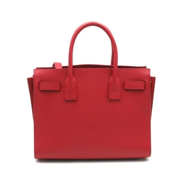 Yves Yves Saint Laurent Sac de Jour 2-Way Shoulder Bag Leather Black