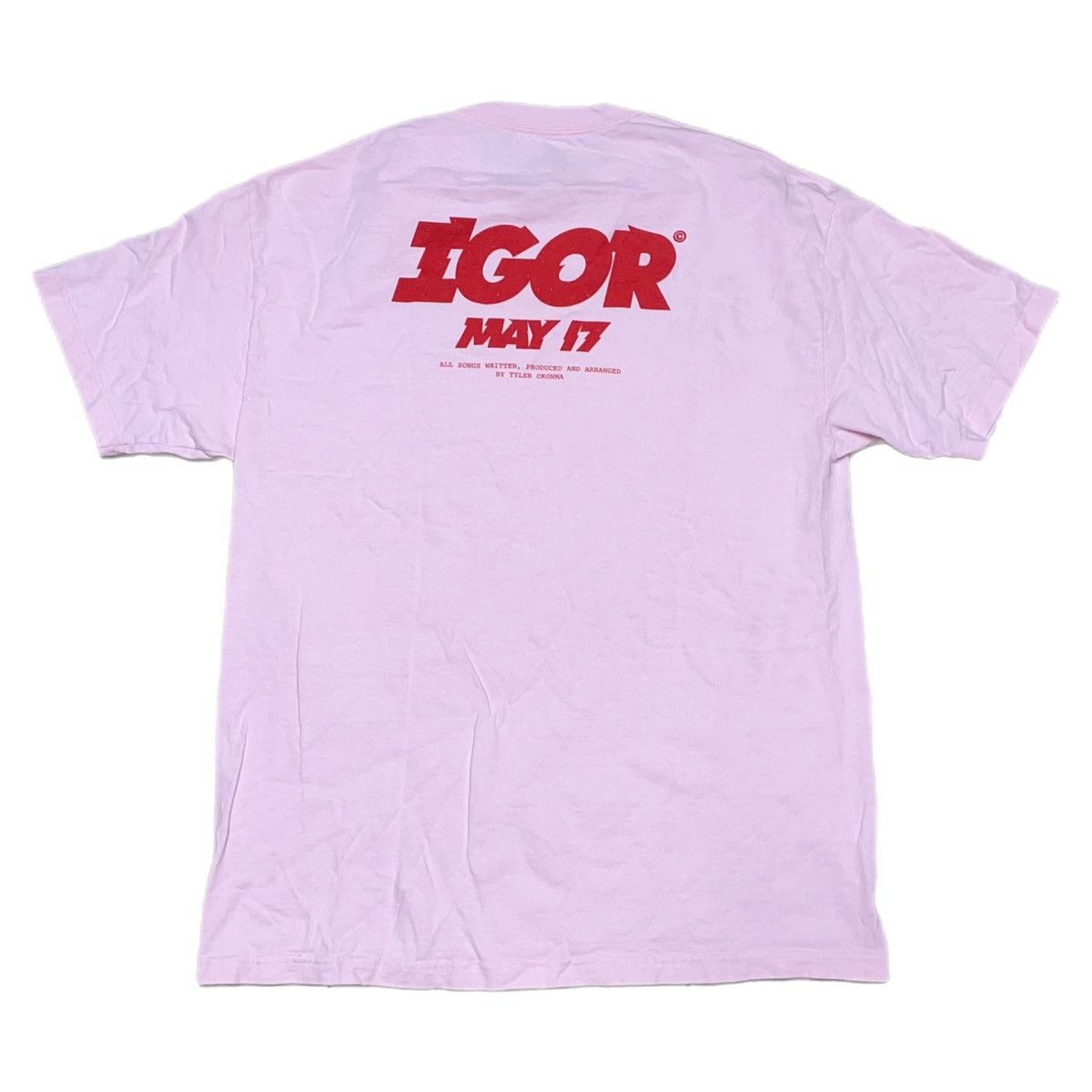 Golf Wang Golf Wang Igor T-shirt Baby Pink May 17 | Grailed