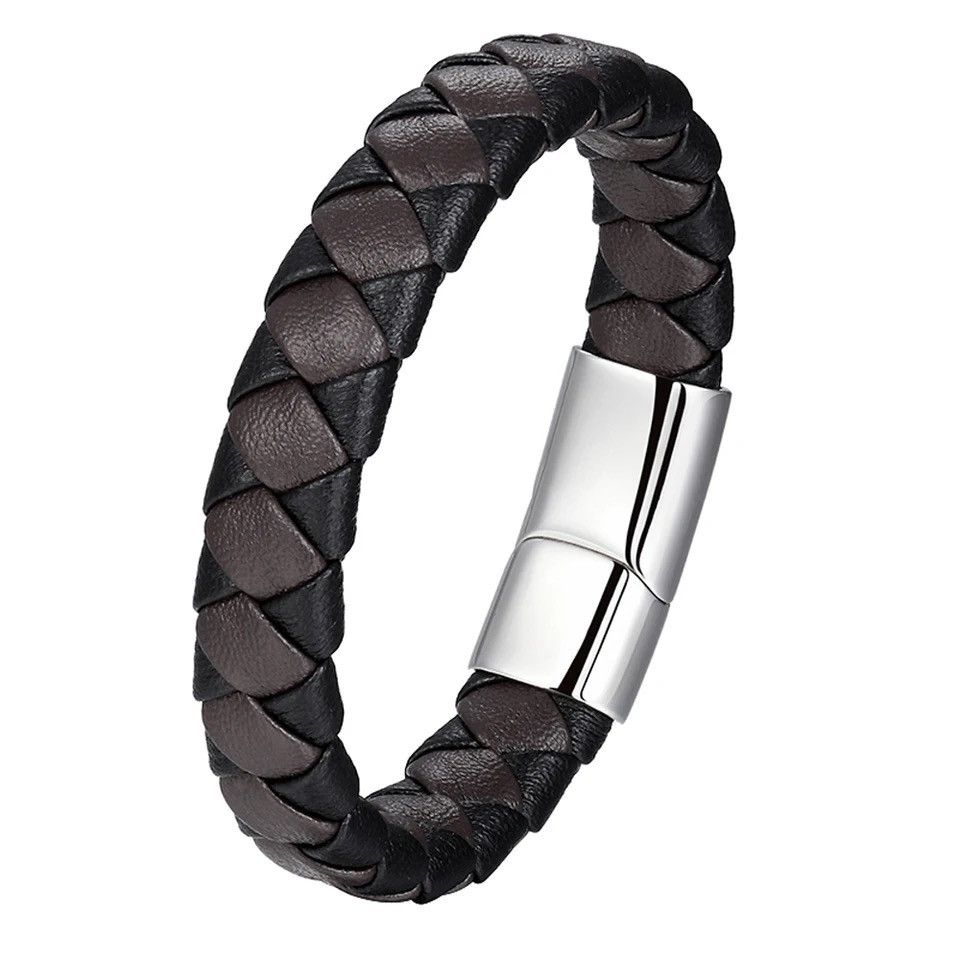 Jewelry Genuine Leather Bracelet Size ONE SIZE - 1 Thumbnail