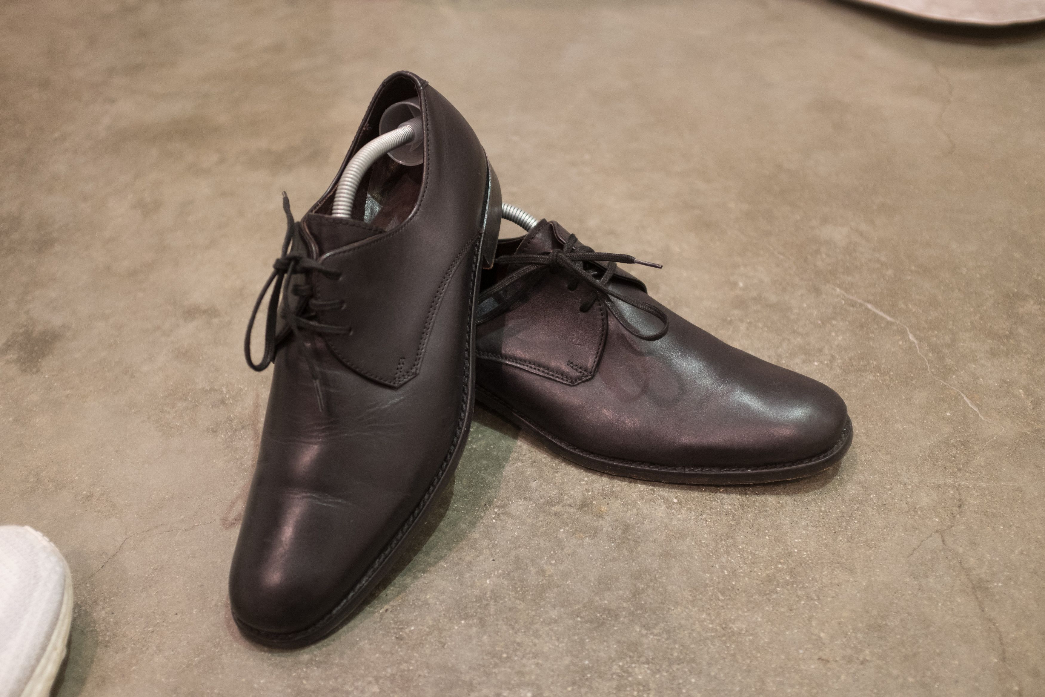 John Varvatos Men\'s Size UK 10.5 Brown Leather Dress Shoes Handmade in Italy John Varvatos Townsend Men main image 4