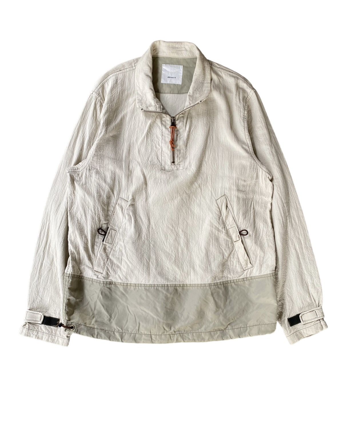 Dezert Vtg DEZERT + Japan wrinkle pullover zipper jacket Size US M / EU 48-50 / 2 - 1 Thumbnail