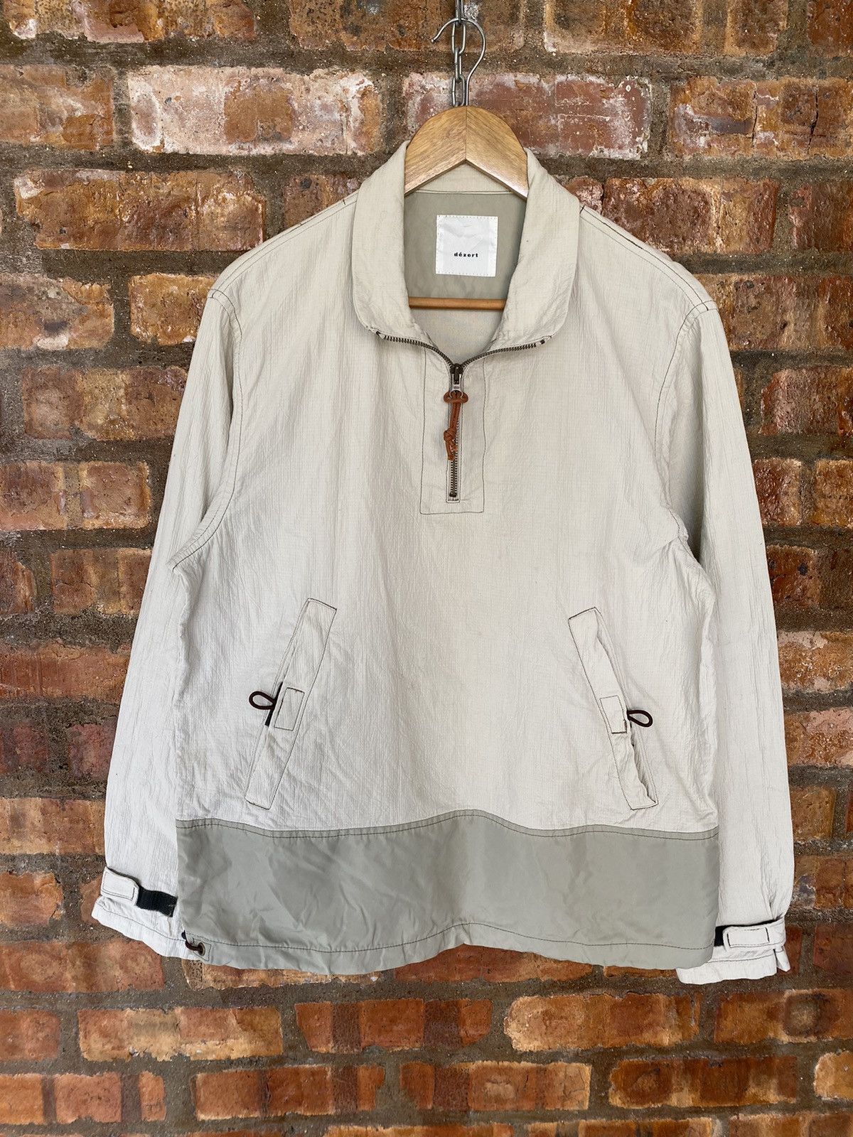 Dezert Vtg DEZERT + Japan wrinkle pullover zipper jacket Size US M / EU 48-50 / 2 - 2 Thumbnail